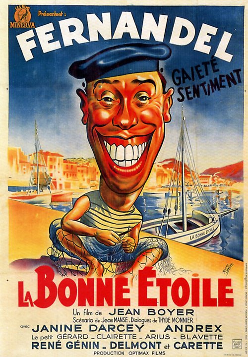 Обложка (Постер) Счастливая звезда / La bonne étoile (1943) SATRip Обложка (Постер) Счастливая звезда / La bonne étoile (1943) SATRip