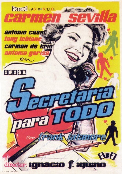 Обложка (Постер) Secretaria para todo (1958) SATRip Обложка (Постер) Secretaria para todo (1958) SATRip