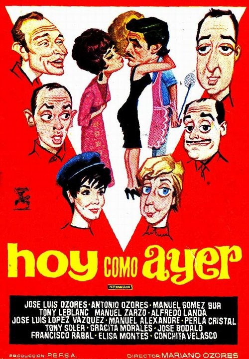 Обложка (Постер) Сегодня, как вчера / Hoy como ayer (1966) SATRip Обложка (Постер) Сегодня, как вчера / Hoy como ayer (1966) SATRip