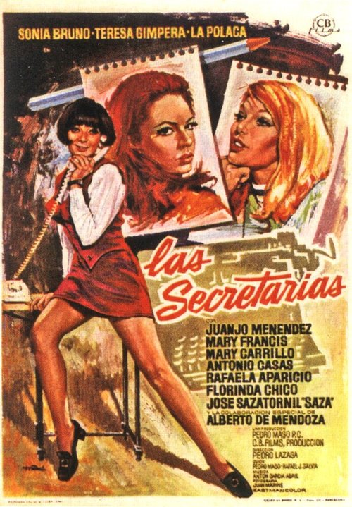 Обложка (Постер) Секретарша / Las secretarias (1969) SATRip