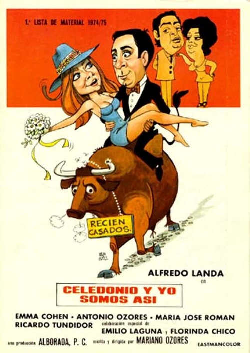 Обложка (Постер) Селедонио и я, мы такие! / Celedonio y yo somos así (1977) SATRip Обложка (Постер) Селедонио и я, мы такие! / Celedonio y yo somos así (1977) SATRip
