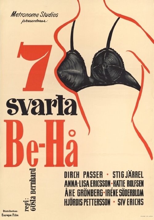 Обложка (Постер) Семь черных бюстгальтеров / Sju svarta be-hå (1954) SATRip Обложка (Постер) Семь черных бюстгальтеров / Sju svarta be-hå (1954) SATRip