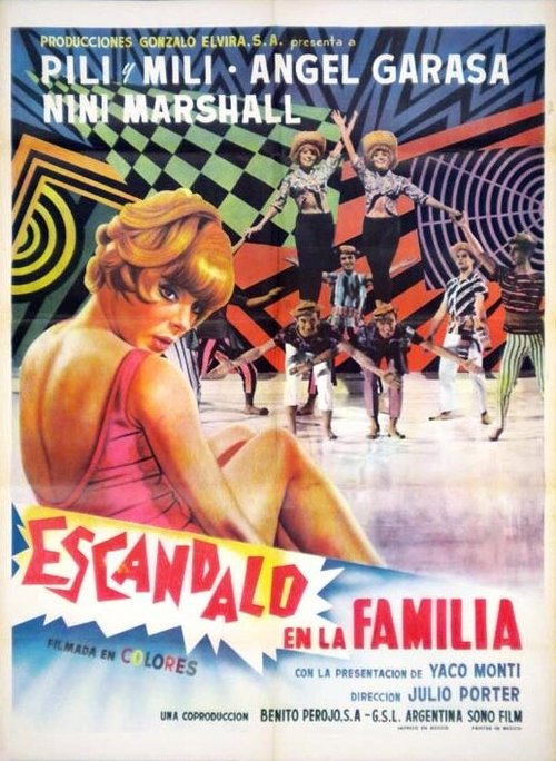 Обложка (Постер) Семейный скандал / Escándalo en la familia (1967) SATRip Обложка (Постер) Семейный скандал / Escándalo en la familia (1967) SATRip