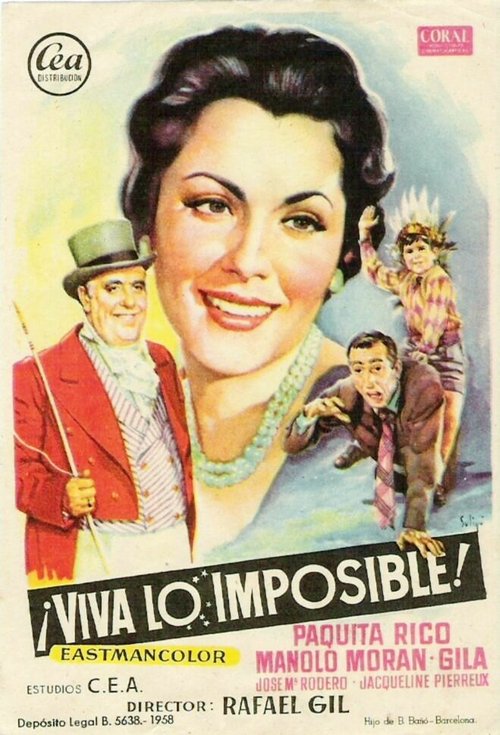 Обложка (Постер) Семейное приключение / ¡Viva lo imposible! (1958) SATRip Обложка (Постер) Семейное приключение / ¡Viva lo imposible! (1958) SATRip