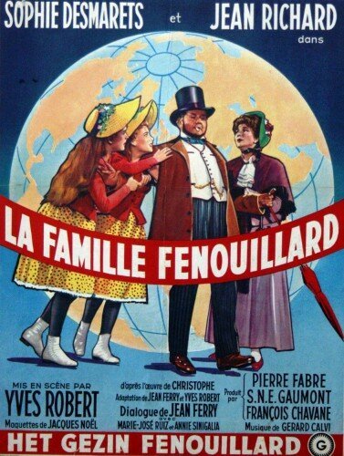 Обложка (Постер) Семья Фенуйар / La famille Fenouillard (1961) SATRip Обложка (Постер) Семья Фенуйар / La famille Fenouillard (1961) SATRip