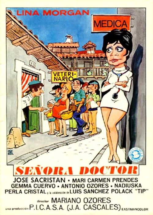 Обложка (Постер) Сеньора доктор / Señora doctor (1974) SATRip