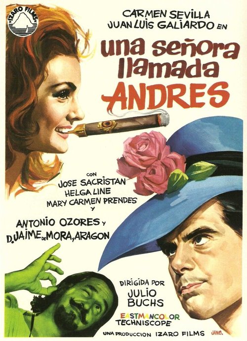 Обложка (Постер) Сеньора по имени Андрес / Una señora llamada Andrés (1970) SATRip Обложка (Постер) Сеньора по имени Андрес / Una señora llamada Andrés (1970) SATRip