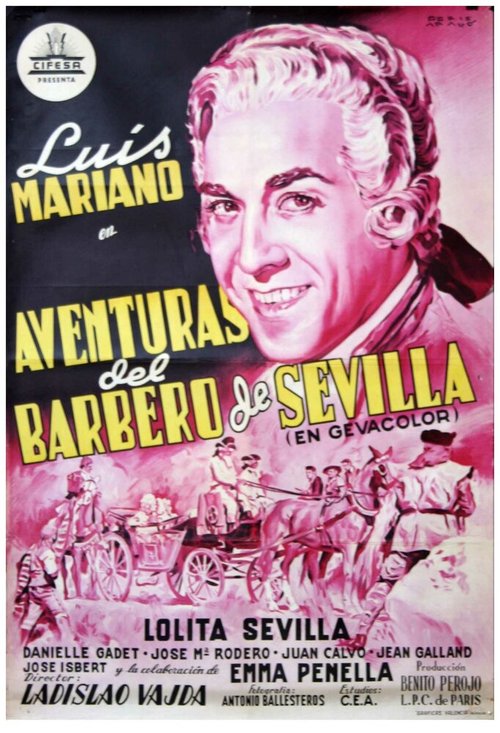 Обложка Севильский авантюрист / Aventuras del barbero de Sevilla (1954) 