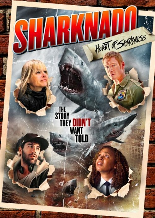Обложка (Постер) Sharknado: Heart of Sharkness (2015) HDRip Обложка (Постер) Sharknado: Heart of Sharkness (2015) HDRip