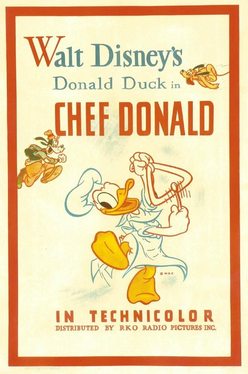 Обложка (Постер) Шеф Дональд / Chef Donald (1941) 