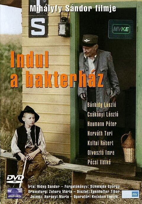 Обложка (Постер) Шлагбаум поднят, станция отправляется / Indul a bakterház (1980) SATRip