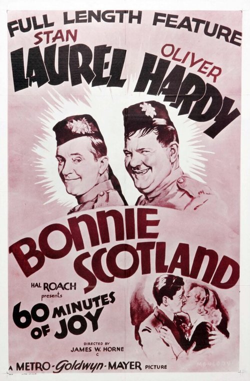 Обложка (Постер) Шотландский корпус / Bonnie Scotland (1935) SATRip Обложка (Постер) Шотландский корпус / Bonnie Scotland (1935) SATRip