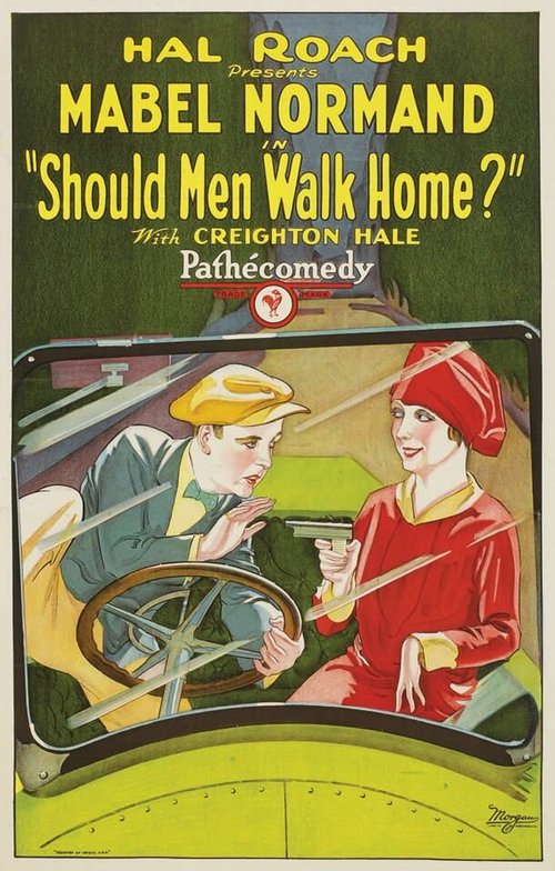 Обложка (Постер) Should Men Walk Home? (1927) Обложка (Постер) Should Men Walk Home? (1927)