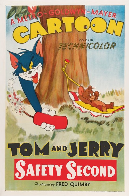 Обложка (Постер) Шумный праздник / Safety Second (1950) 
