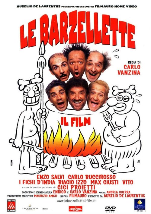 Обложка (Постер) Шутники / Le barzellette (2004) HDRip
