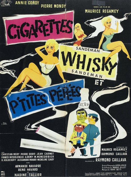 Обложка (Постер) Сигареты, виски и малышки / Cigarettes, whisky et p'tites pépées (1959) SATRip Обложка (Постер) Сигареты, виски и малышки / Cigarettes, whisky et p'tites pépées (1959) SATRip