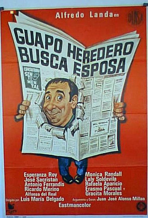 Обложка (Постер) Симпатичный наследник ищет жену / Guapo heredero busca esposa (1972) SATRip Обложка (Постер) Симпатичный наследник ищет жену / Guapo heredero busca esposa (1972) SATRip