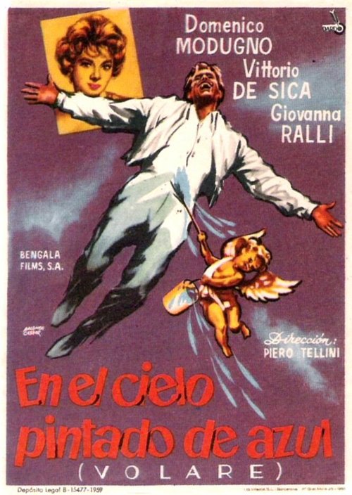 Обложка (Постер) Синева в синеве / Nel blu dipinto di blu (1959) SATRip Обложка (Постер) Синева в синеве / Nel blu dipinto di blu (1959) SATRip