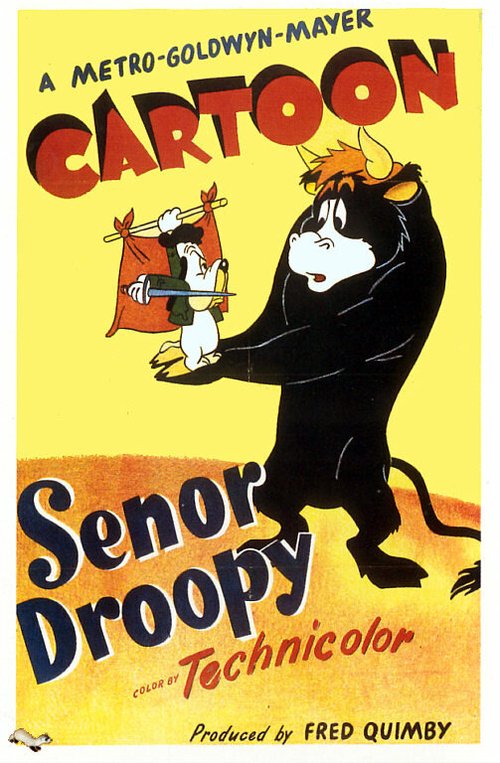 Обложка (Постер) Синьор Друпи / Señor Droopy (1949) Обложка (Постер) Синьор Друпи / Señor Droopy (1949)