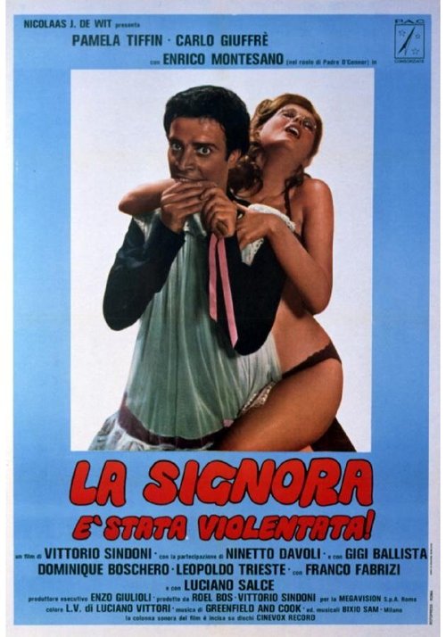 Обложка (Постер) Синьора в состоянии принуждения / La signora è stata violentata (1973) SATRip Обложка (Постер) Синьора в состоянии принуждения / La signora è stata violentata (1973) SATRip