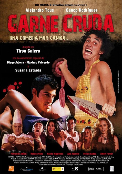 Обложка (Постер) Сырое мясо / Carne cruda (2011) Обложка (Постер) Сырое мясо / Carne cruda (2011)