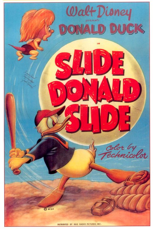 Обложка (Постер) Slide Donald Slide (1949) 