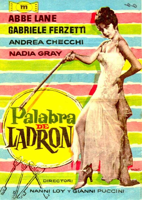 Обложка (Постер) Слово вора / Parola di ladro (1957) SATRip Обложка (Постер) Слово вора / Parola di ladro (1957) SATRip