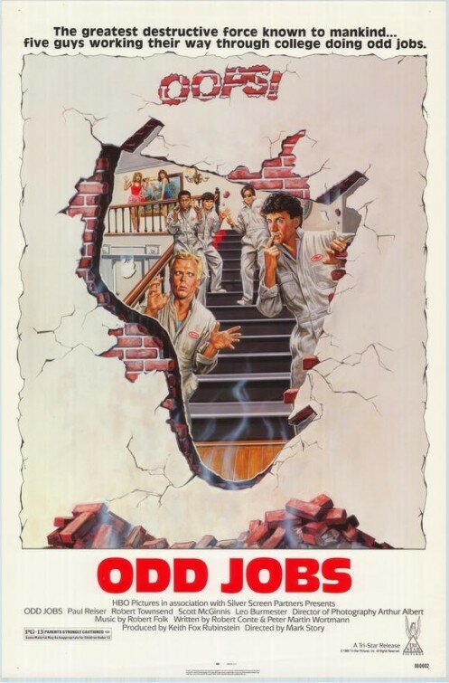 Обложка (Постер) Случайная работа / Odd Jobs (1986) SATRip Обложка (Постер) Случайная работа / Odd Jobs (1986) SATRip