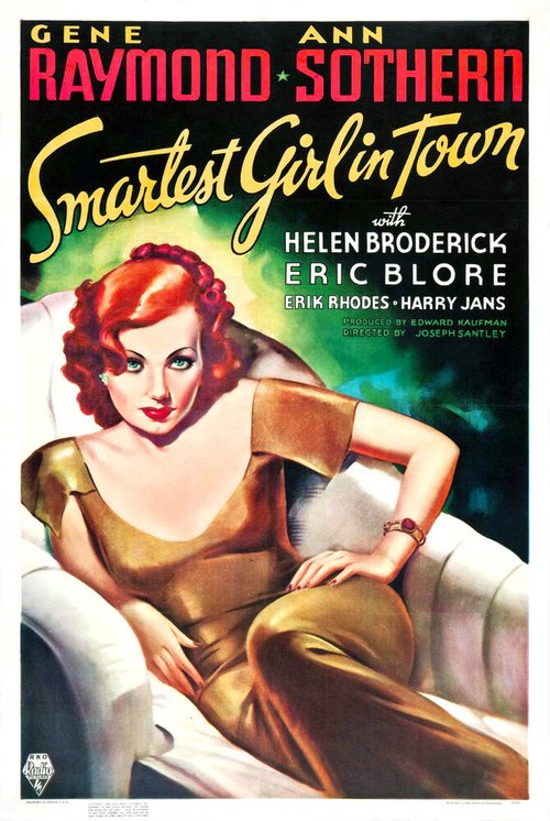 Обложка (Постер) Smartest Girl in Town (1936) SATRip Обложка (Постер) Smartest Girl in Town (1936) SATRip