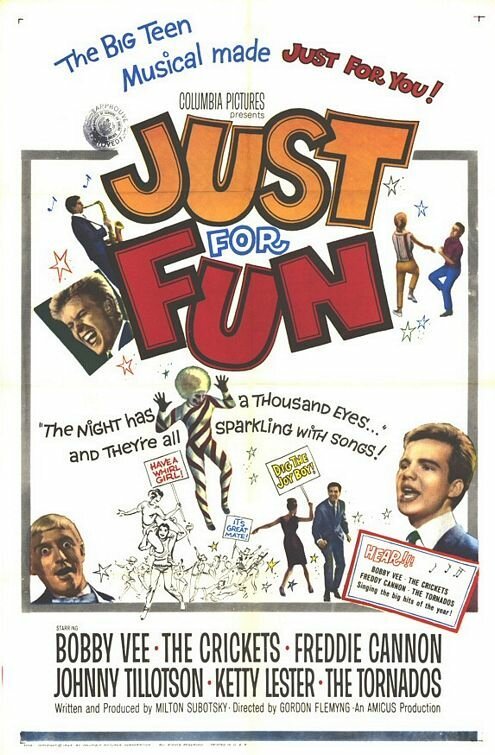 Обложка (Постер) Смеха ради / Just for Fun (1963) SATRip