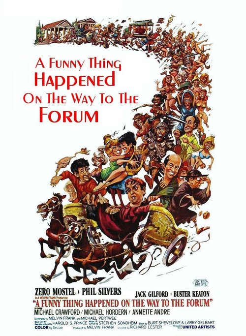 Обложка (Постер) Смешное происшествие по дороге на Форум / A Funny Thing Happened on the Way to the Forum (1966) SATRip Обложка (Постер) Смешное происшествие по дороге на Форум / A Funny Thing Happened on the Way to the Forum (1966) SATRip