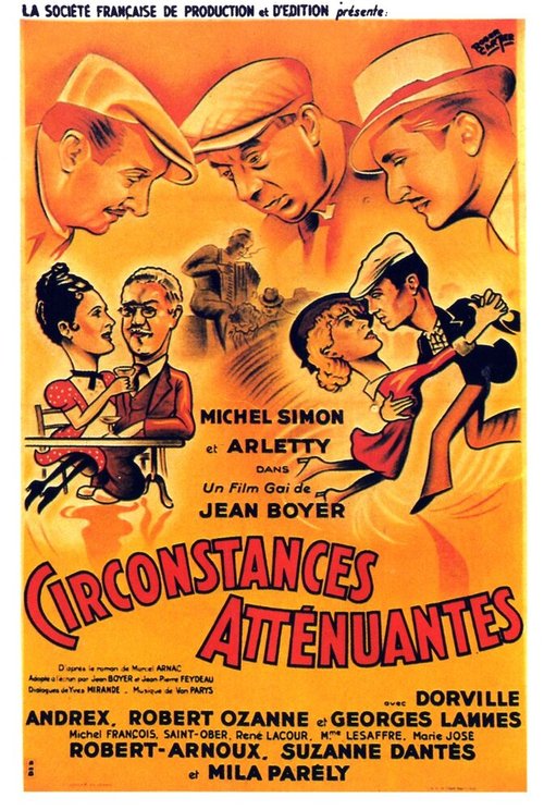 Обложка (Постер) Смягчающие обстоятельства / Circonstances atténuantes (1939) SATRip Обложка (Постер) Смягчающие обстоятельства / Circonstances atténuantes (1939) SATRip