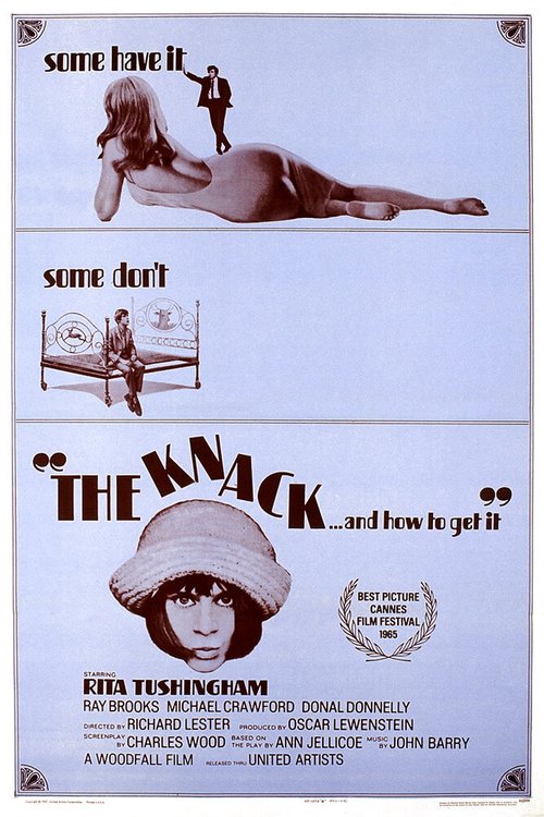 Обложка (Постер) Сноровка... и как ее приобрести / The Knack ...and How to Get It (1965) SATRip Обложка (Постер) Сноровка... и как ее приобрести / The Knack ...and How to Get It (1965) SATRip