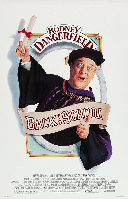 Обложка (Постер) Снова в школу / Back to School (1986) SATRip Обложка (Постер) Снова в школу / Back to School (1986) SATRip