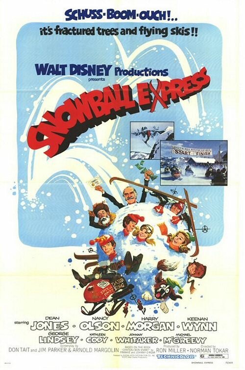 Обложка (Постер) Snowball Express (1972) SATRip Обложка (Постер) Snowball Express (1972) SATRip