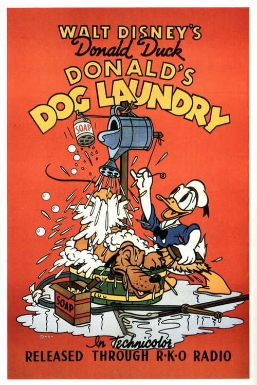Обложка (Постер) Собачья ванна Дональда / Donald's Dog Laundry (1940) Обложка (Постер) Собачья ванна Дональда / Donald's Dog Laundry (1940)