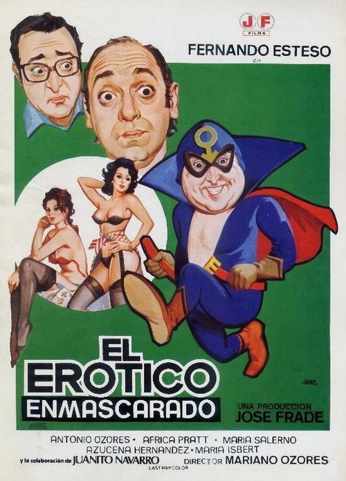Обложка (Постер) Соблазнитель в маске / El erótico enmascarado (1980) SATRip
