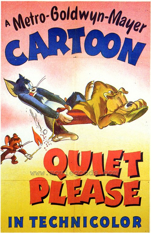 Обложка (Постер) Соблюдайте тишину / Quiet Please! (1945) Обложка (Постер) Соблюдайте тишину / Quiet Please! (1945)