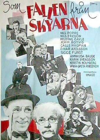 Обложка (Постер) Som fallen från skyarna (1943) SATRip Обложка (Постер) Som fallen från skyarna (1943) SATRip