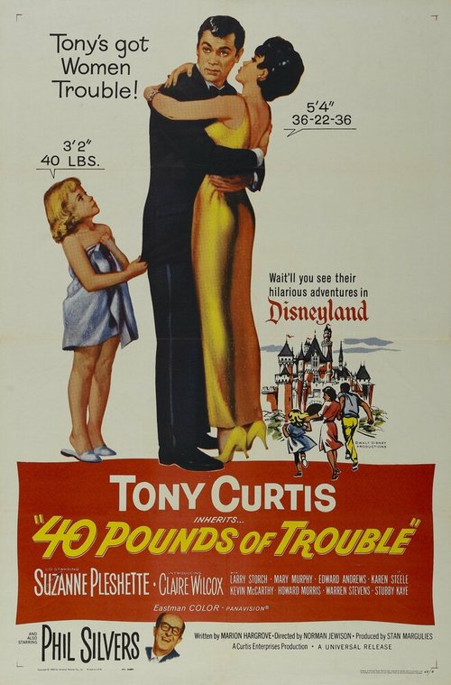 Обложка (Постер) Сорок фунтов неприятностей / 40 Pounds of Trouble (1962) SATRip Обложка (Постер) Сорок фунтов неприятностей / 40 Pounds of Trouble (1962) SATRip