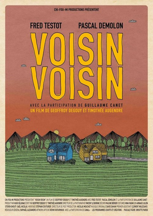 Обложка (Постер) Соседи / Voisin voisin (2011) Обложка (Постер) Соседи / Voisin voisin (2011)