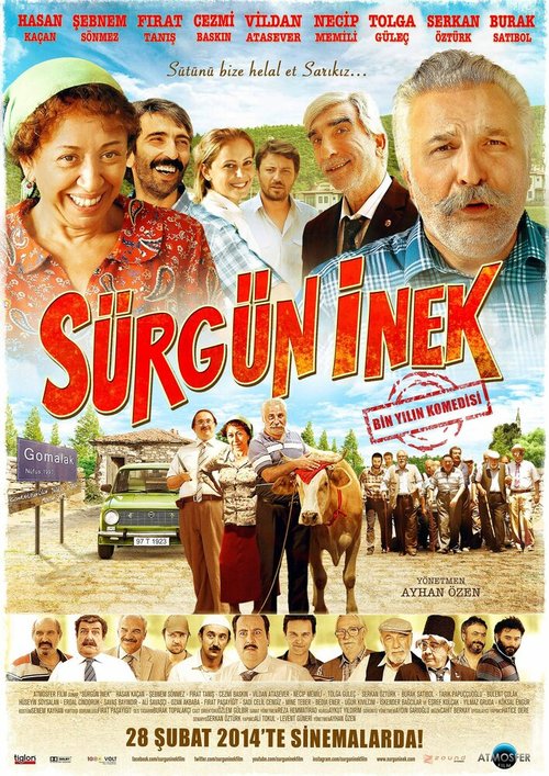 Обложка (Постер) Сосланная корова / Sürgün Inek (2014) HDRip Обложка (Постер) Сосланная корова / Sürgün Inek (2014) HDRip