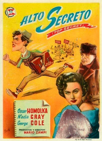 Обложка (Постер) Совершенно секретно / Top Secret (1952) SATRip