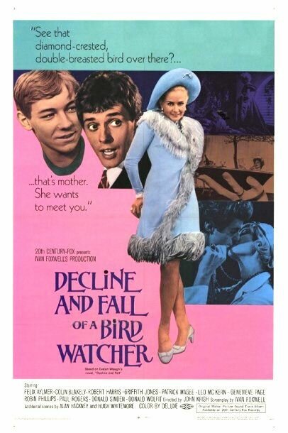 Обложка (Постер) Спуск и падение... орнитолога / Decline and Fall... of a Birdwatcher (1968) SATRip Обложка (Постер) Спуск и падение... орнитолога / Decline and Fall... of a Birdwatcher (1968) SATRip