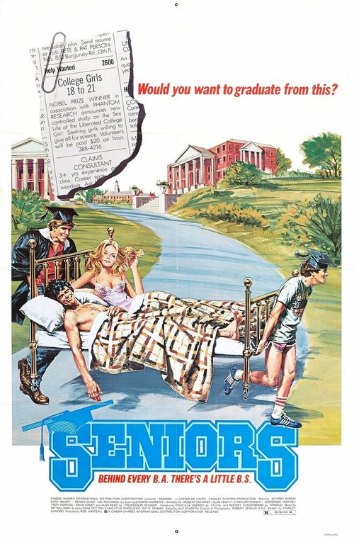 Обложка (Постер) Старшекурсники / The Seniors (1978) SATRip Обложка (Постер) Старшекурсники / The Seniors (1978) SATRip