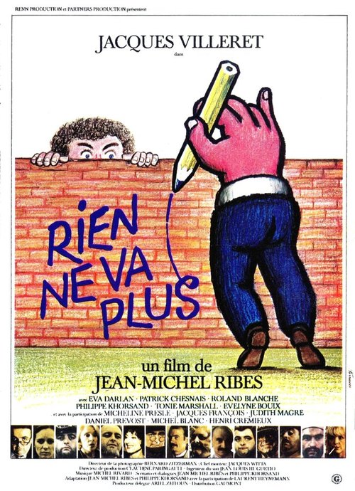 Обложка (Постер) Ставки сделаны / Rien ne va plus (1979) SATRip Обложка (Постер) Ставки сделаны / Rien ne va plus (1979) SATRip