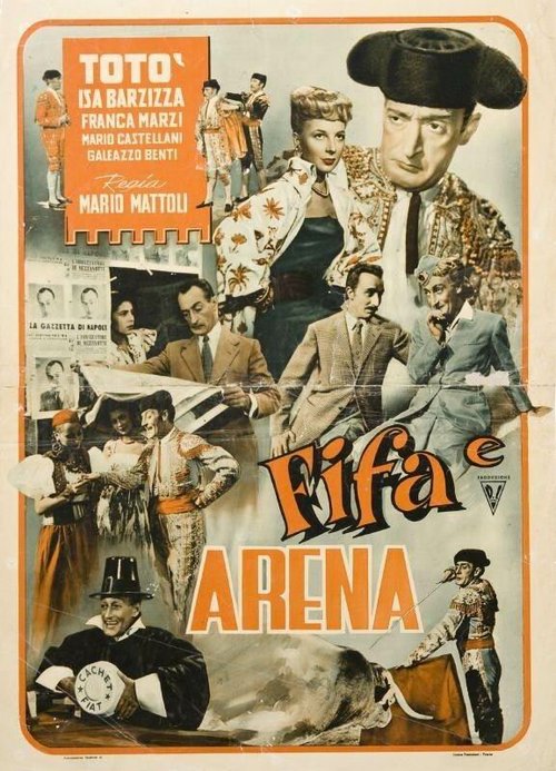 Обложка (Постер) Страх и арена / Fifa e arena (1948) SATRip