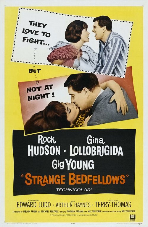 Обложка (Постер) Странные супруги / Strange Bedfellows (1965) SATRip Обложка (Постер) Странные супруги / Strange Bedfellows (1965) SATRip