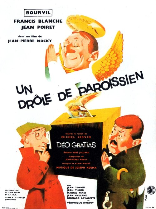 Обложка (Постер) Странный прихожанин / Un drôle de paroissien (1963) SATRip Обложка (Постер) Странный прихожанин / Un drôle de paroissien (1963) SATRip