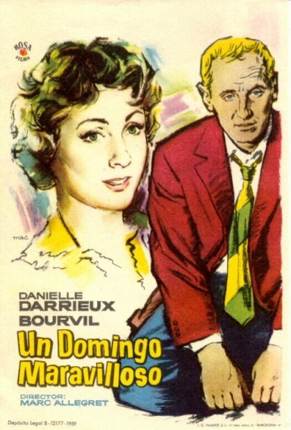 Обложка (Постер) Странное воскресенье / Un drôle de dimanche (1958) SATRip Обложка (Постер) Странное воскресенье / Un drôle de dimanche (1958) SATRip